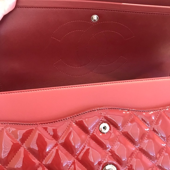 💓Sold💓Chanel pattern jumbo double flaps - Picture 3 of 8